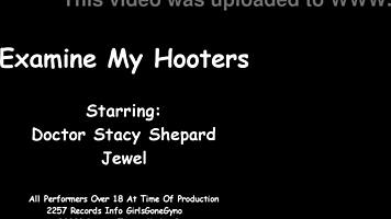 can jewel handle that humiliating gyno exam by dr. stacy shepard to sling wings at hooters?
