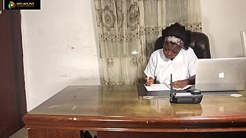 Teen Chosen One Deepthroats Big Cock Or Loses Her Job In Intense Doggystyle Session.