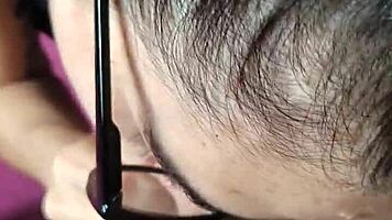 blowjob on the little head with teen
