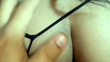 latina brunette rides hard for real anal orgasm with creamy squirt