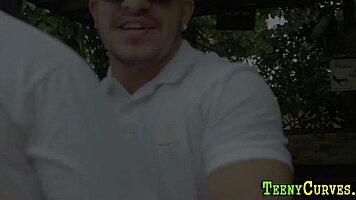 Big Booty Babe Gets Cum