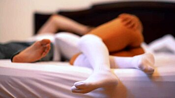 Petite Latina Teen Fucks Brother's Friend In Motel While Family Dines!