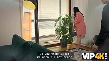 Step daddy crosses the line with teen 18+ in tense cheating moment