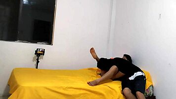 Fucking my stepsister – hope I don't get caught!