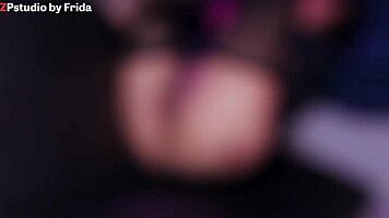 I dressed my stepsister as a prostitute to masturbate for my friends.