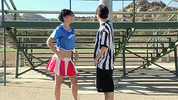 Savannah Camden Lets Referee Fuck Her SqF