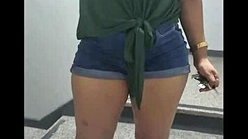 hey, check out danielinha, the tiny carioca teacher newbie on webcam! is she ready for hardcore action?