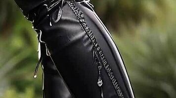 Becoming A Cougar In Leather!