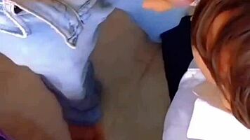 Professor Rubs School Girl's Pussy but Breaks Agreement with Penetration