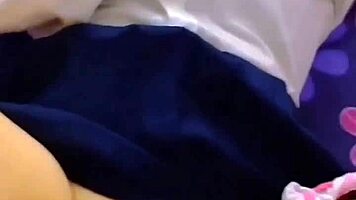 Professor Rubs School Girl's Pussy but Breaks Agreement with Penetration
