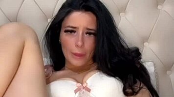 british girlfriend shares homemade toy fun