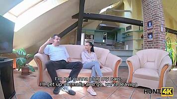 Hunt4k young 18+ lovers cant leave the city so why girl gets fucked