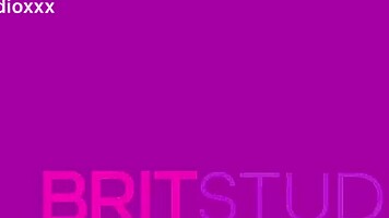 hot british teen redhead gives handjob in goth foreplay