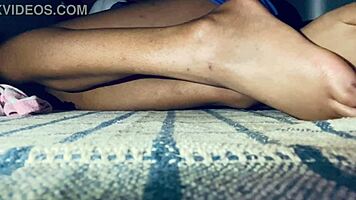 latina toes get sucked and ass worshipped in homemade video