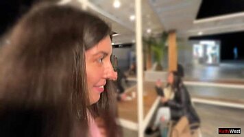 パブリックエージェント - 可愛いチェコ娘がPOVで激しいバック中出し