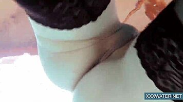 Petra's Hot Pool Fun!