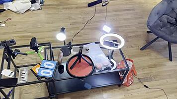 Man, two hot festival girls teasing a big dick guy for precum at the party!