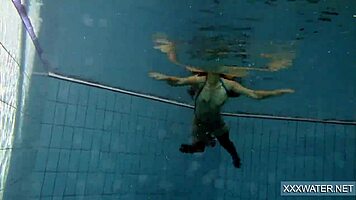 Petra's Hot Pool Fun!