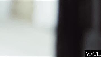 Bold Lesbian Teens in Lingerie Intensely Lick Each Other's Shaved Pussies at the Party.