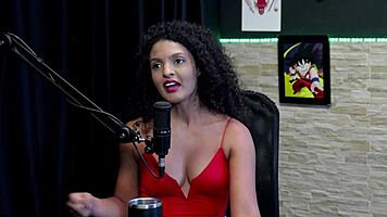 Mia Luz Dominates Nerdy Redhead Teen In Bisexual Glamour Casting Session