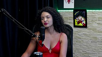 Mia Luz Dominates Nerdy Redhead Teen In Bisexual Glamour Casting Session