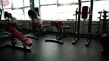 pick up at gym, i could help u with stretching at my home bubble butt girl