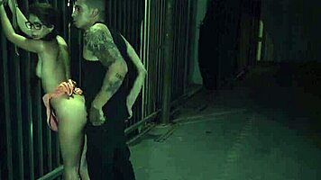 blond petite teen gets anal dildo bondage