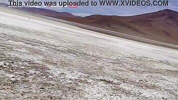 german guy with big cock fucks bent over in public for facial cumshot! so hot!