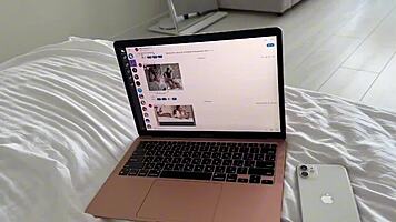 Found my stepsister webcam girl and fucked her hard 😈