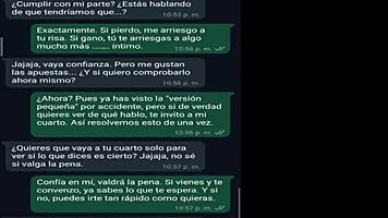 Hey! My Cosplay Girlfriend Shocked by Huge Growth in Dorm Roleplay!