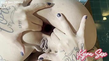 Playful fisting session turns exciting when cameraman joins in