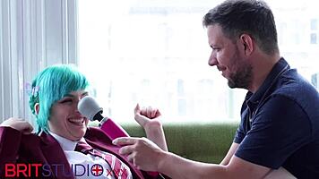 Her only black friend gets his cock sucked hard now.