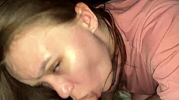 Late night facial treatment for stepdaughter in dorm