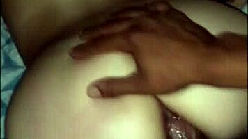 big tits brunette latina couple enjoys intense anal sex with cumshot