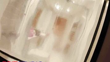 You watch your neighbour in the shower.