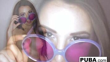 Hey, watch sexy Lola Foxx touch herself in this hot compilation! 😍