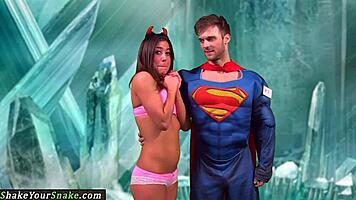 Doggystyle Banged Petite 18+ Bounces On Cock