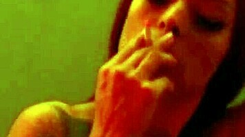 Addiction to Big Cock Blowjob in Sensual Lingerie