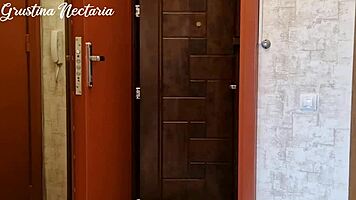 Our first intimate moment after the wedding