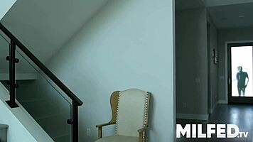 Horny Milf Seduces Young Neighbor For Cheating Fuck