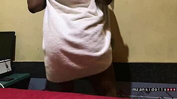 Mature Mum Twerking Hard for Village Young 18+ Men