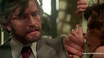 Retro Celebrities Corinne Clery and Jehanne Blaise in Histoire 1975