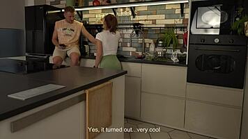 Hé, waarom wil deze hete Amerikaanse MILF stiefmoeder lul in haar poes en niet mij? Steek hem in haar POV!