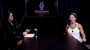 Barbara Sol worked nightclubs, assaulted by clients, wants to dance with Anitta in sheer red lingerie.