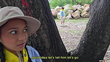 Im Camping Exploring Emma Anturins Vagina With Riding And Blowjob