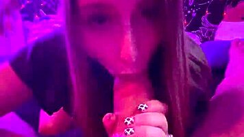 Wow, Laney Grey Sucks Brad Newman's Monster Cock In POV!