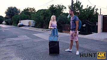 Hunt4k Shows Dirty Girl in Passionate Public Sex for Cash with Outdoor Cuckold Action