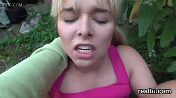 Charming czech sweetie is seduced in the mall and drilled in pov