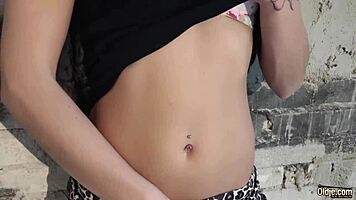 Hey, Lulu Gun gets her tight pussy pounded by old man on site! 😜