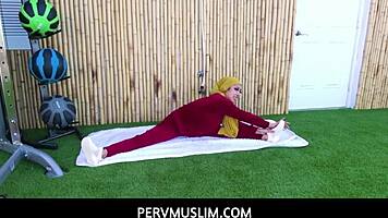 Watch the trainer fuck his exotic client!